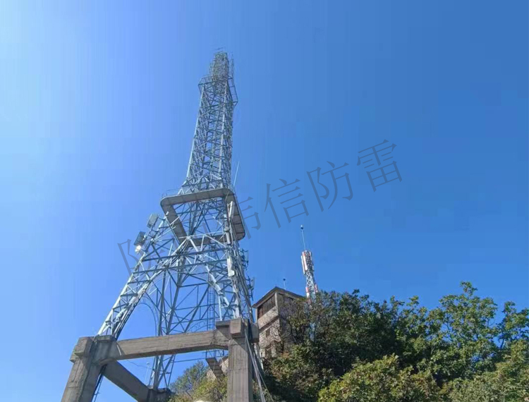 遼寧丹東廣播電視臺(tái)防雷改造工程現(xiàn)場(chǎng)1