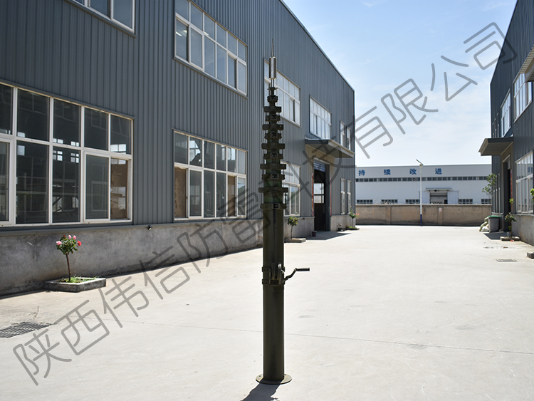 20米電動(dòng)升降桅桿，車(chē)載升降桅桿，高位升降桅桿